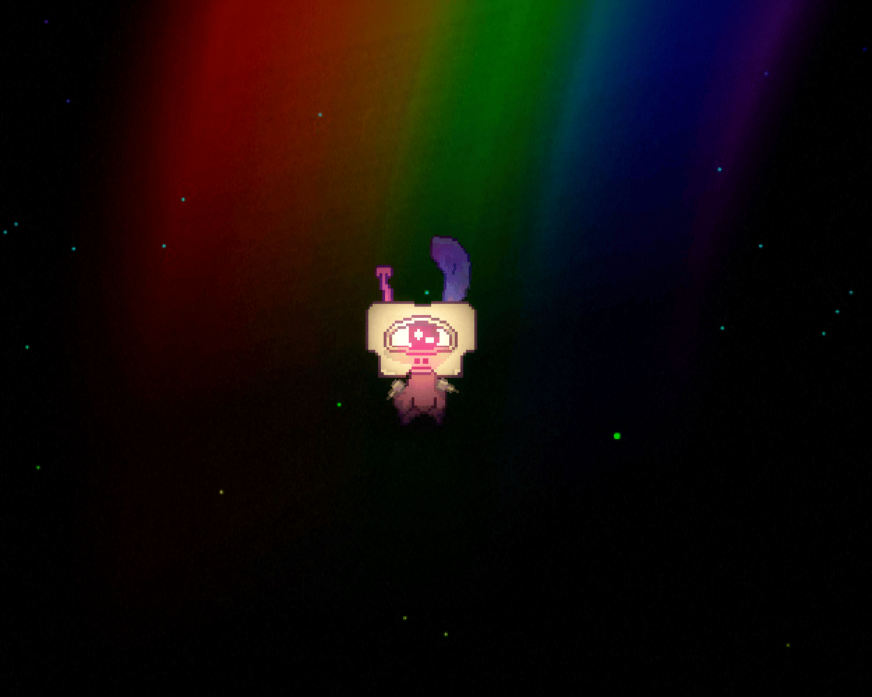 Bunny Moon - Bunny variation - Rainbow