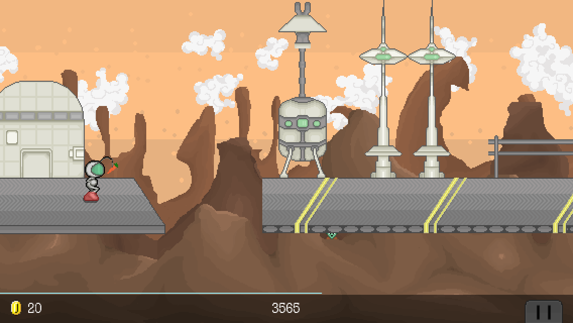 Springa - Auto-runner gameplay