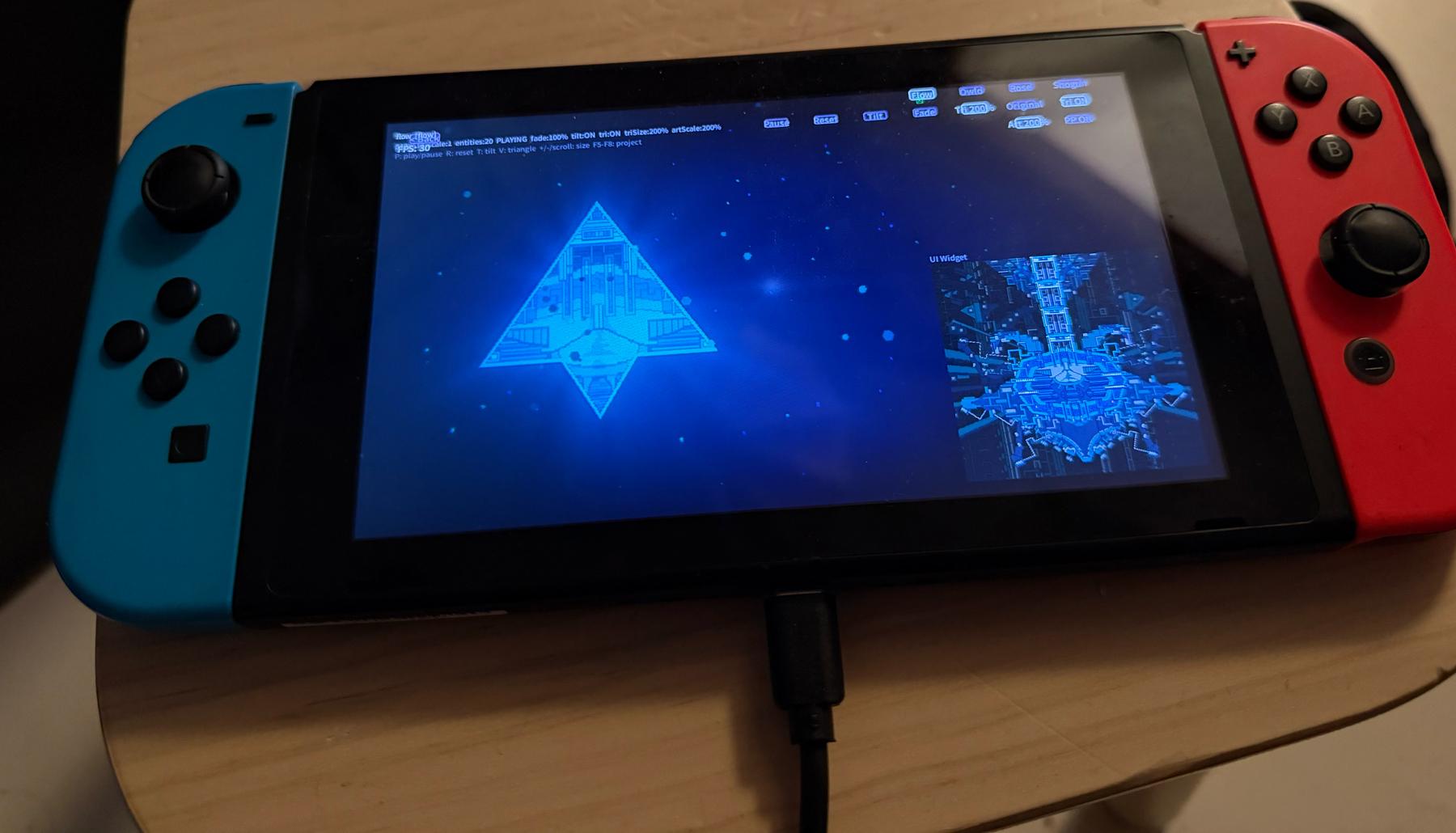 Morgondag Engine running on Nintendo Switch with cross-platform GPU rendering